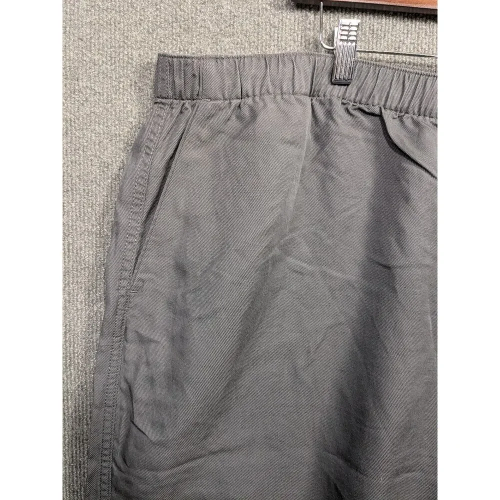 Abercrombie & Fitch Pants Mens XL Long Loose Straight Linen Beachy Resortwear